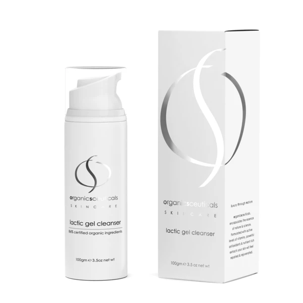 Lactic gel cleanser